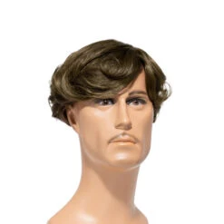 Mens Toupee M116XL Swiss Lace Poly Back Men's Hairpiece Extra Large Size -Wavy Hair Shop 01 1 30852.1684183171