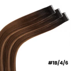 20" Ombre Hair Extensions 4A & 6A -Wavy Hair Shop 1B46 85705.1695417106