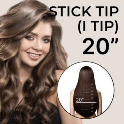 20" I-Tip Microlink Hair Extensions 50 Strands 40 Grams Hair -Wavy Hair Shop 20 I Tip 76294.1676314274