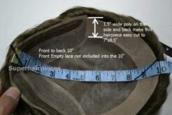 Mens Toupee M109 8"x10" Mono Top Lace Front Hair System -Wavy Hair Shop 312717477a3e127a5e9dfee8bd88e775.image .750x499 28924.1651592325