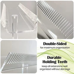 Acrylic Wig Hair Extension Holder Stand -Wavy Hair Shop 51Zog3fYnQL 00547.1628790131