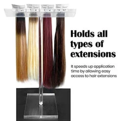 Acrylic Wig Hair Extension Holder Stand -Wavy Hair Shop 51rAV396ldL 34987.1628790131