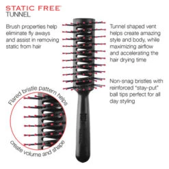 Anti-Static Nylon Bristles Professional Brush -Wavy Hair Shop 5511840.Cricket.Static Free Tunnel Product Overview 1 94012 50699.1691698159