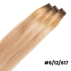 20" Ombre Hair Extensions 4A & 6A -Wavy Hair Shop 612617 47838.1695417091