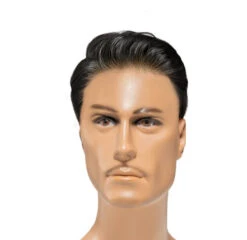 Men's Toupee HD105BSC Full French Lace With Bleached Knot Front - Basic Version -Wavy Hair Shop BF 73868 30056.1692642573