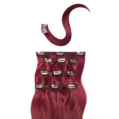 16" Clip In Hair Extensions 100 Grams Human Hair 14 16" Clip In Hair Extensions 100 Grams Human Hair -Wavy Hair Shop Clip in 1 83292 98033.1675185088