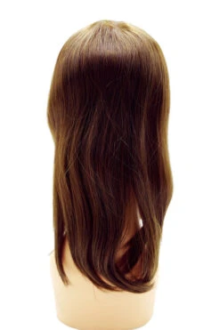 Hair Topper EV7812 - Premium Human Hair Mono Silk Top Clip-In Hairpiece -Wavy Hair Shop DSC00509 copy 39395.1662740220