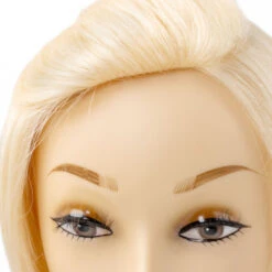 EUEV5708 Mono Top With 1/2" PU Edge Perimeter And 1/8" French Lace Front. 4 Clips On Each Corner -Wavy Hair Shop EUEV5708 3 61852.1645129855