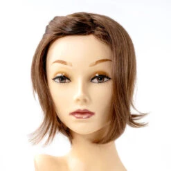 EUEV5708 Mono Top With 1/2" PU Edge Perimeter And 1/8" French Lace Front. 4 Clips On Each Corner -Wavy Hair Shop EUEV5708 9 60789.1645130793