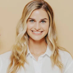 Mono Silk Top Premium Remy Human Hair Clip On Hair Topper - Ez Volume 5714 -Wavy Hair Shop EV5714 94003.1663349560