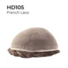 HD105 8"x 10" French Lace Mens Hairpiece -Wavy Hair Shop HD105 Thumb 57003.1689606630