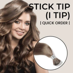 I-Tip Micro Link Hair Extensions 50 Strands 40 Grams Hair -Wavy Hair Shop I Tip 98577.1674571560