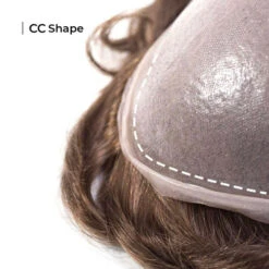 Toupee M101 Thin Skin Hair Piece For Men -Wavy Hair Shop M101 4 21185 29456.1686758890