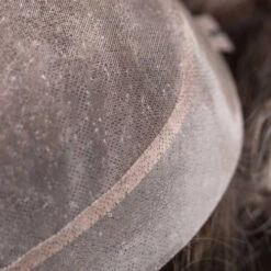 M104 Mono Silk Top Men’s Toupee With Skin Perimeter And French Lace Front -Wavy Hair Shop M104 8 28382.1659537288