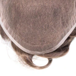 Mens Toupee M105 8"x 10" French Lace Hair System -Wavy Hair Shop M105 10 89903.1649347771
