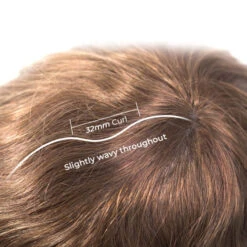 Toupee M110P Super Fine Welded Lace Hairpiece For Men With Clear Poly Painting Perimeter -Wavy Hair Shop M105 7 49659.1645559710