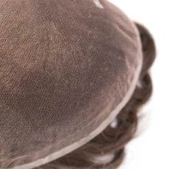 Mens Toupee M105 8"x 10" French Lace Hair System -Wavy Hair Shop M105 8 28628.1649347820