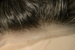 Mens Toupee M105 8"x 10" French Lace Hair System -Wavy Hair Shop M105 small 09 92689.1611679775