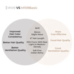 Mens Toupee M109 8"x10" Mono Top Lace Front- Basic Version -Wavy Hair Shop M109B 16943.1640883467