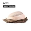 Mens Toupee M112 Basic 6"x8" Mono Top Mens Toupee - Basic Version -Wavy Hair Shop M112B Thumb 91808.1660938204