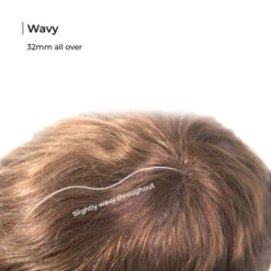 Mens Toupee M112 6"x8" Mono Top Mens Toupee -Wavy Hair Shop M112 6 89968.1649792981