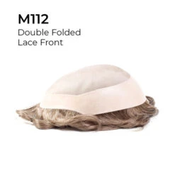 Mens Toupee M112 6"x8" Mono Top Mens Toupee -Wavy Hair Shop M112 Thumb 39991.1659542681