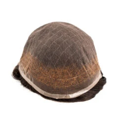 HD106XL French Lace Poly Back Mens Hairpiece -Wavy Hair Shop M116XL 2 76846.1659036340