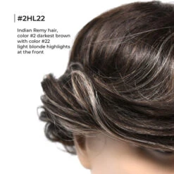 M151 Men's Hairpiece -Wavy Hair Shop M151 2HL22 02492.1677600312