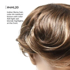 M151 Men's Hairpiece -Wavy Hair Shop M151 4HL20 26022.1677600220