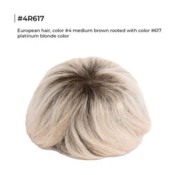 M151 Men's Hairpiece -Wavy Hair Shop M151 4R617 30640.1677600253