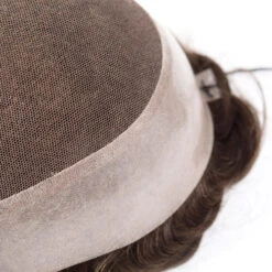 Mens Toupee M159 8"x10" Human Hair Lace Top -Wavy Hair Shop M159 5 55239.1659552856