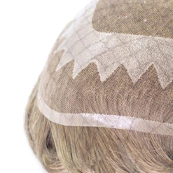 Toupee M204 French Lace Front And Top Hairpieces For Men Hair System -Wavy Hair Shop M204 1 74480.1659558611