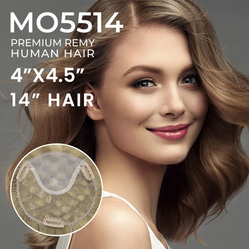 Human Hair Magic On 5514 Mono Silk Top Integration Lady's Top Hairpiece 3 Human Hair Magic On 5514 Mono Silk Top Integration Lady's Top Hairpiece