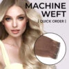 Machine Weft Hair Extensions 100 Grams Human Hair -Wavy Hair Shop Machine Weft 49766.1674571375