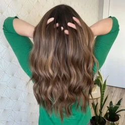 22" Machine Weft Hair Extensions 100 Grams Human Hair -Wavy Hair Shop Machine weft 5 08748 16798.1676487567