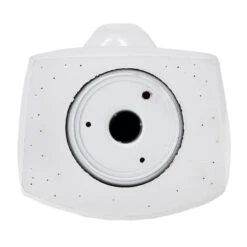 Male Hairpiece Display Mannequin Head White Glossy -Wavy Hair Shop Mannequin Head White Glossy 1 38496.1649949772