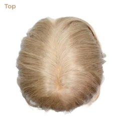 P41L18 Skin Base Hair Topper | 18" Remy Human Hair -Wavy Hair Shop P41 4 57397.1678391277