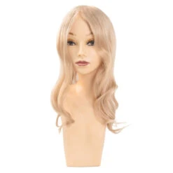 Full French Lace Remy Human Hair Topper For Women - P45 -Wavy Hair Shop P45 2 62950.1683208546