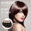 Smart Hair 5206 - Women's Frontal Bald Hair Loss Front Hair Line Add On Hairpiece -Wavy Hair Shop SH5206 NEW 86356.1682447241