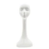 Long Hair Wig Display Fiberglass Mannequin Head High White Glossy Female -Wavy Hair Shop SH 1 Amazon 1 31519.1649881885