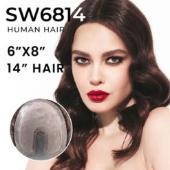 Skin Weft 6814 - Women's Skin Front Hair Topper