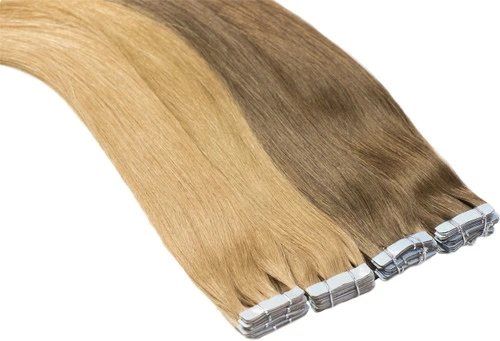 20" Tape In Hair Extensions Singles Or 10 Pieces Pack 5A Funky Color 4 20" Tape In Hair Extensions Singles Or 10 Pieces Pack 5A Funky Color - Image 2