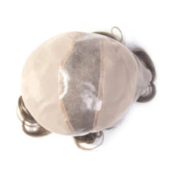 Mens Full Cap Silk Top Hand Made Human Hair Wig W8 -Wavy Hair Shop W8 6 93728.1661451693