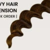 I TIP & NAIL TIP Wavy Hair Extensions 50 Strands 3A