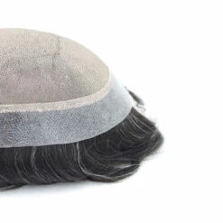 Mens Toupee M100 6.5"x 8.5" Mono Top -Wavy Hair Shop api2nsahn 94823.1645220070