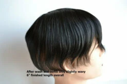Mens Toupee M179 8"x10" Injected Poly Skin Lace Front W/ Mono Silk Inner Layer -Wavy Hair Shop apiycx8hc 76390.1645219726