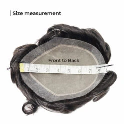 Mens Toupee M100 6.5"x 8.5" Mono Top -Wavy Hair Shop apizogisi 54726.1645220079