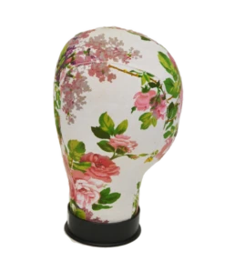 Canvas Cork Block Head Wig Toupee Display