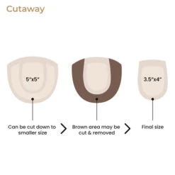 Ez Volume 5512 - Premium Human Hair Mono Silk Top Clip-In Hair Topper -Wavy Hair Shop cutaway 95019.1669060455