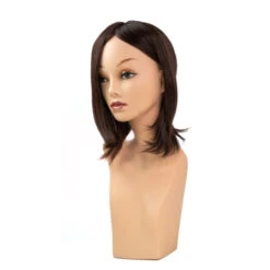 Ez Volume 5512 - Premium Human Hair Mono Silk Top Clip-In Hair Topper -Wavy Hair Shop ev5512 2 19854.1669060500